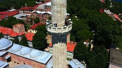 86 yıl sonra Ayasofya Camii'nde ezan sesi