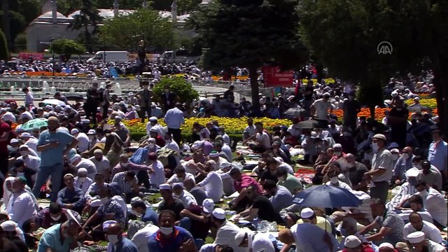 Ayasofya-i Kebir Cami-i Şerifi'nde 86 yıl sonra ilk hutbe okundu (3) - İSTANBUL