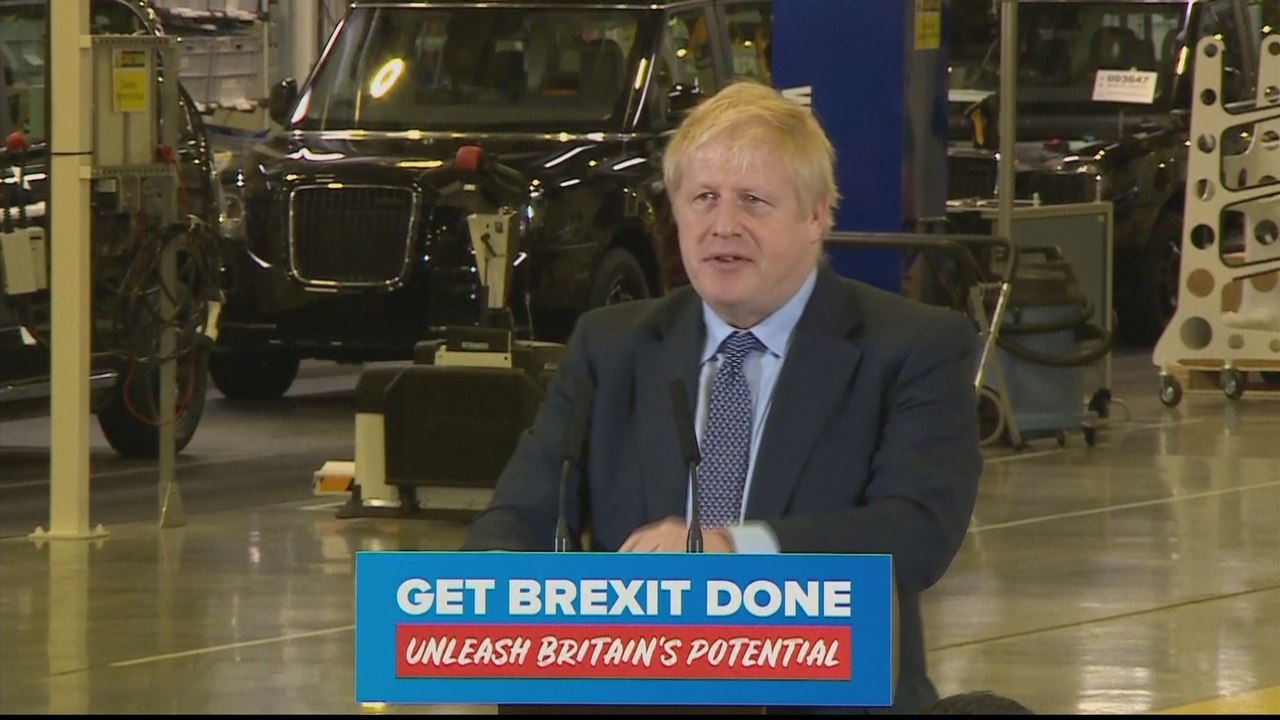 British PM Boris Johnson marks one year in office