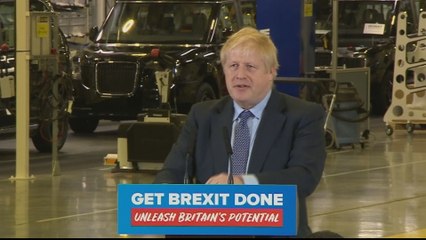 British PM Boris Johnson marks one year in office