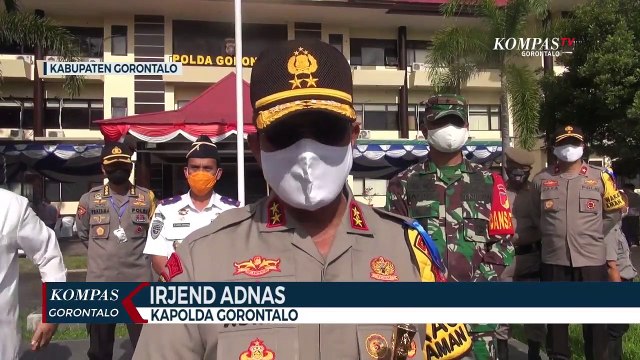 Miras Jenis Cap Tikus Sitaan Polda Gorontalo Dirubah Menjadi Hand Sanitizer