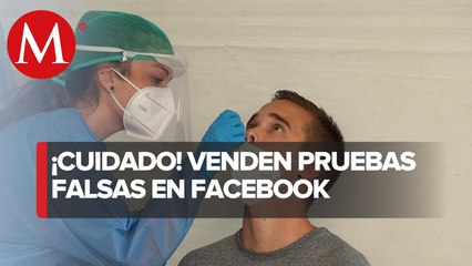 Estafadores venden en redes sociales pruebas contra covid