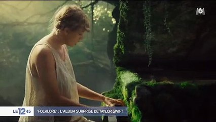 La chanteuse américaine Taylor Swift a sorti cette nuit un album surprise, intitulé "Folklore", son huitième opus studio - VIDEO
