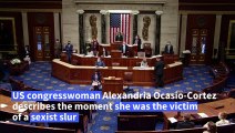 Ocasio-Cortez slams Congressman's sexist slur