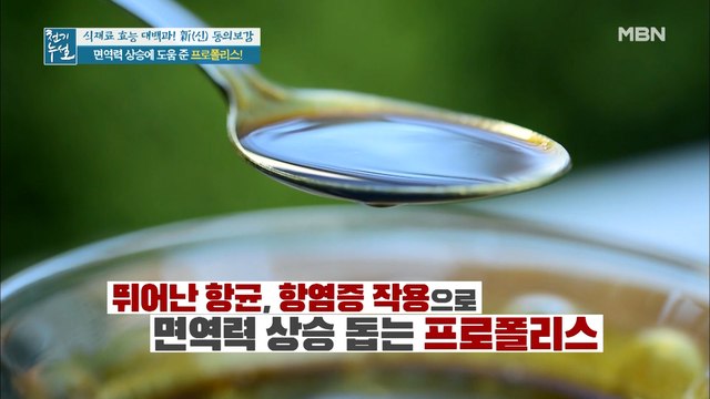 뛰어난 항균, 항염증 작용! 면역력 상승 돕는 '프로폴리스'
