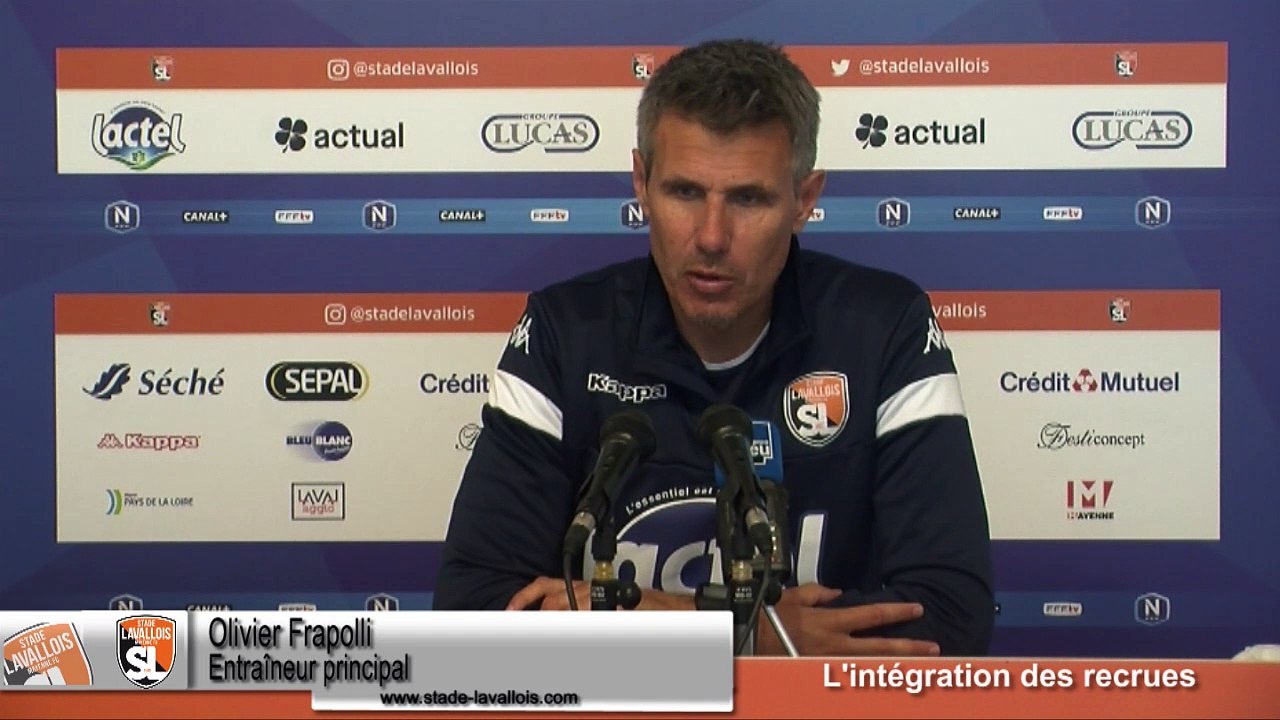 (Amical n°1) Niort vs Laval, le point presse avec O.Frapolli