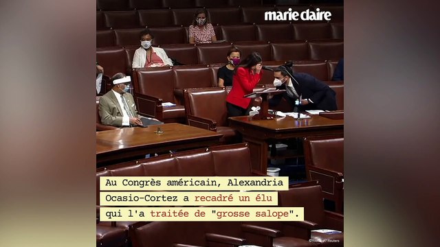 Alexandria Ocasio Cortez recadre un député sexiste