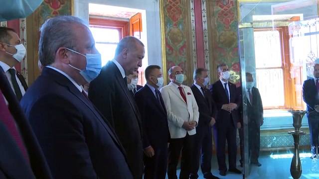 Cumhurbaşkanı Erdoğan, Fatih Sultan Mehmet Han'ın türbesini ziyaret etti (2) - İSTANBUL