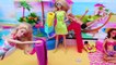 Barbie GIrl Swimming Pool Baby Dolls Beach Toys Play!