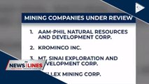 13 suspended mining firms complying with corrective measures