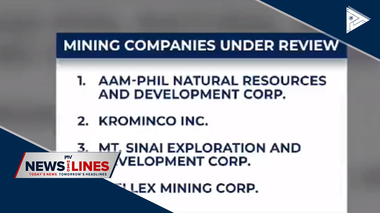 13 suspended mining firms complying with correc...