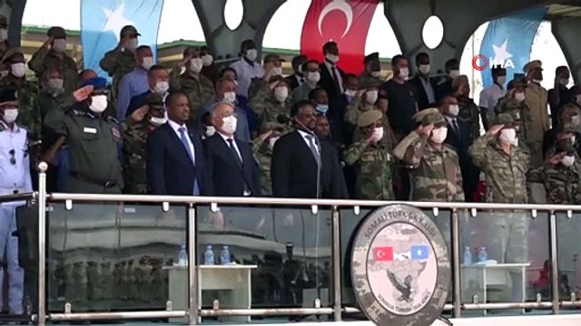 Somali Türk Görev Kuvveti'nde mezuniyet heyecanı