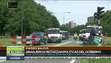 Granjeros de Países Bajos rechazan políticas para bajar emisiones