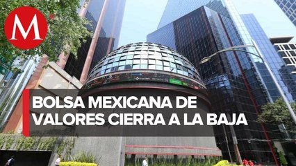 Peso y bolsa mexicana caen tras datos de desempleo en EU