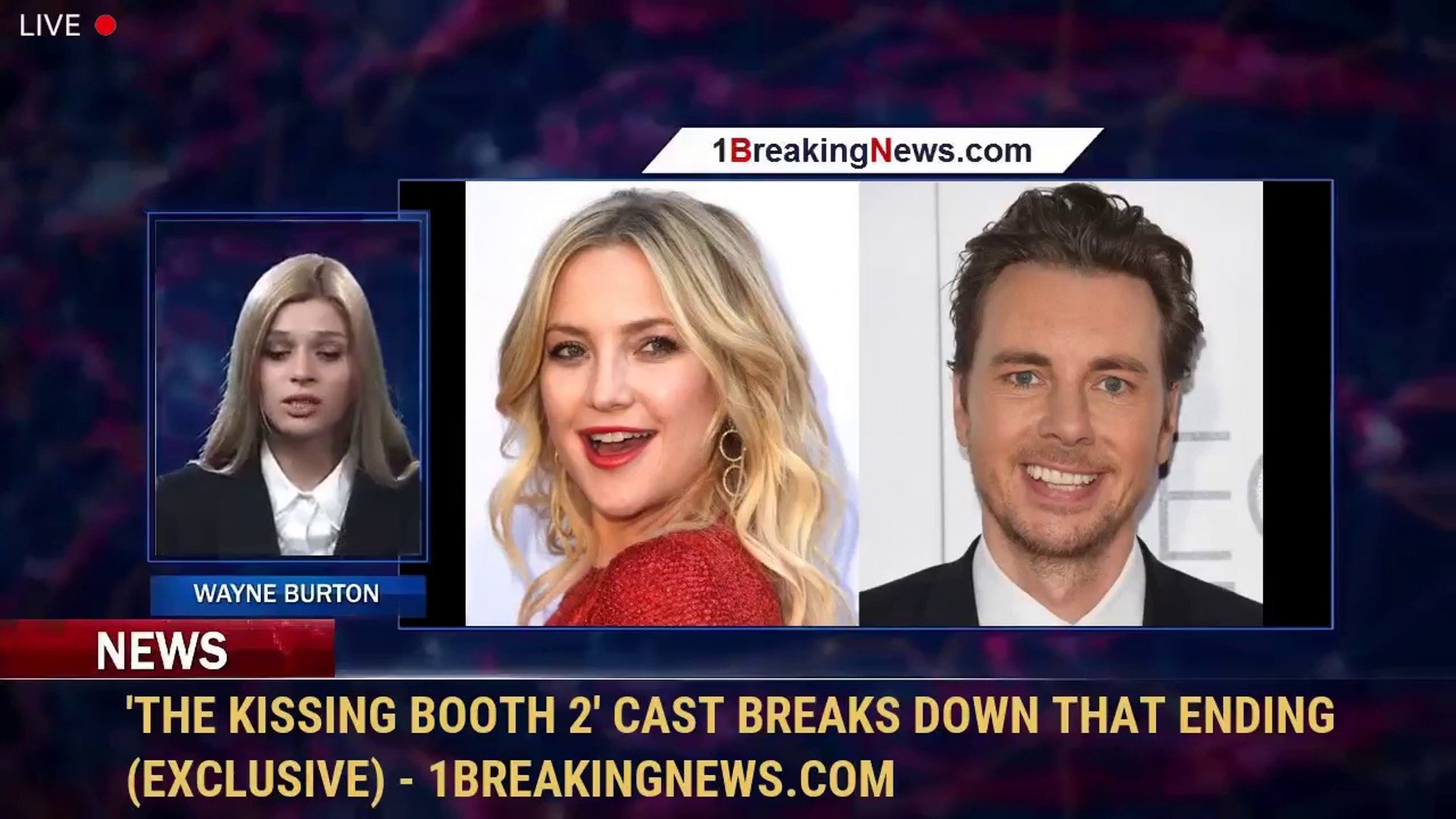 The Kissing Booth 2' Cast Breaks Down That Ending (Exclusive) - 1Breakingnews.com - Video Dailymotion