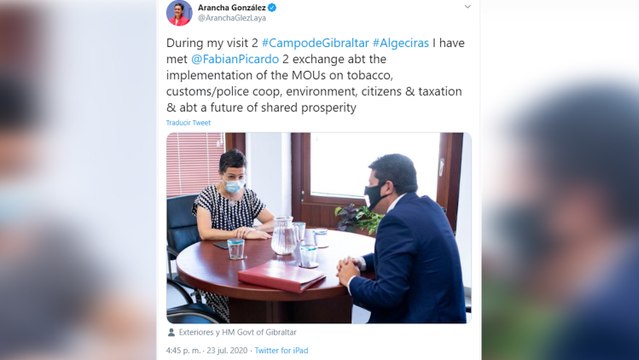 La reunión de Laya y Picardo centra la actualidad política