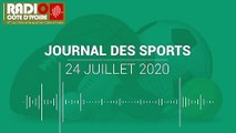Journal des Sports du vendredi 24 juillet 2020 [Radio Côte d'Ivoire]