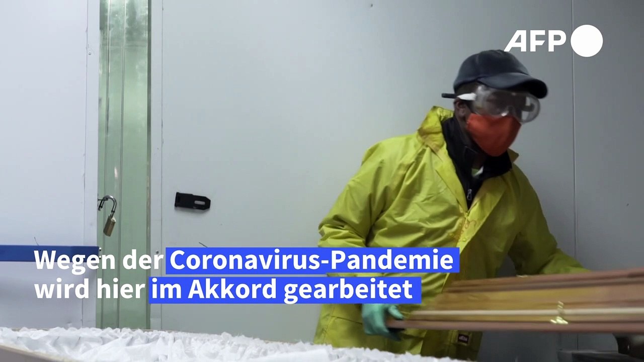 Bestatter in Südafrika arbeiten wegen Corona am Limit