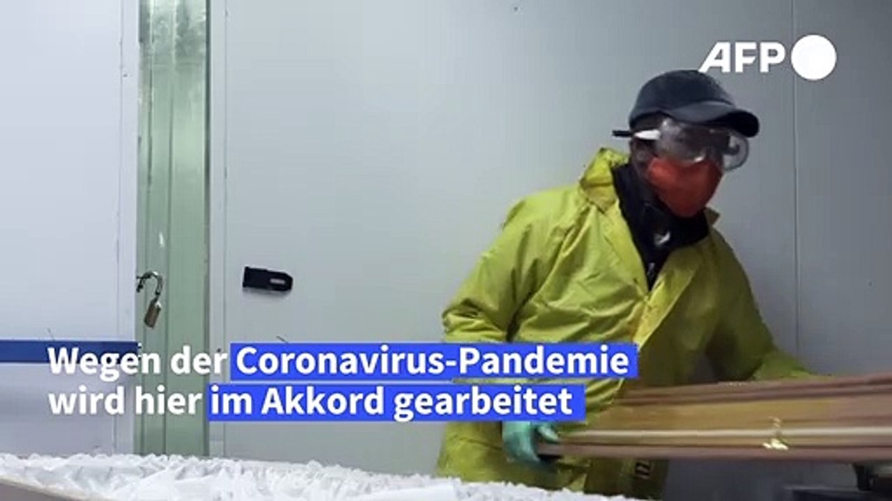Bestatter in Südafrika arbeiten wegen Corona am Limit