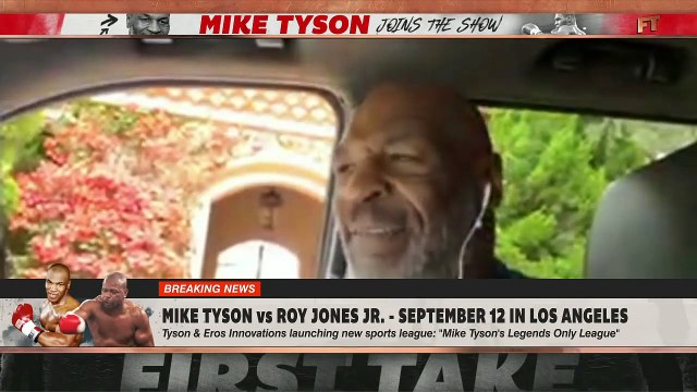 Mike Tyson announces return to boxing with 8-round exhibition vs. Roy Jones Jr. - First Take