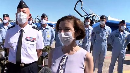 Salon-de-Provence : Florence Parly officialise la transformation de l'armée de l'air