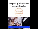 Hospitality Recruitment Agency London