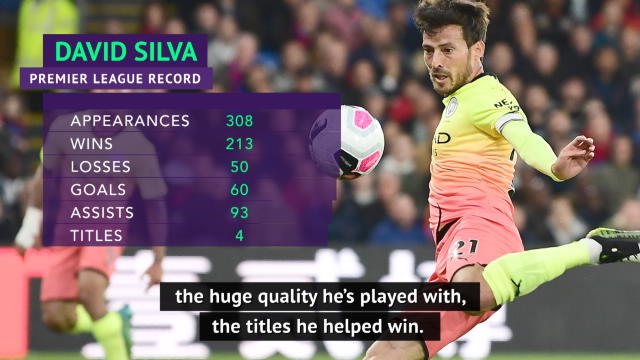Man City will always be grateful to David Silva - Guardiola