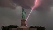 Image of the Day: Dramatic video of lightning strikes behind Statue of Liberty