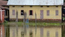 Bihar flood: Police Station submerged in flood water