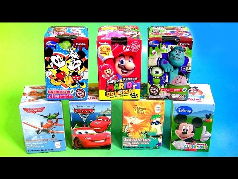 Surprise Boxes Surprise Eggs Mickey Mouse Clubhouse, Pixar Cars, Disney