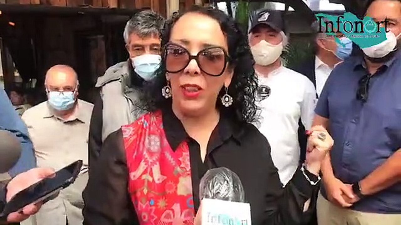 Recorrido de autoridades estatales y municipales en restaurantes de Rosarito.