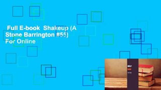 Full E-book  Shakeup (A Stone Barrington #55)  For Online