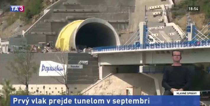 Prvý vlak prejde tunelom pri Nosiciach v septembri