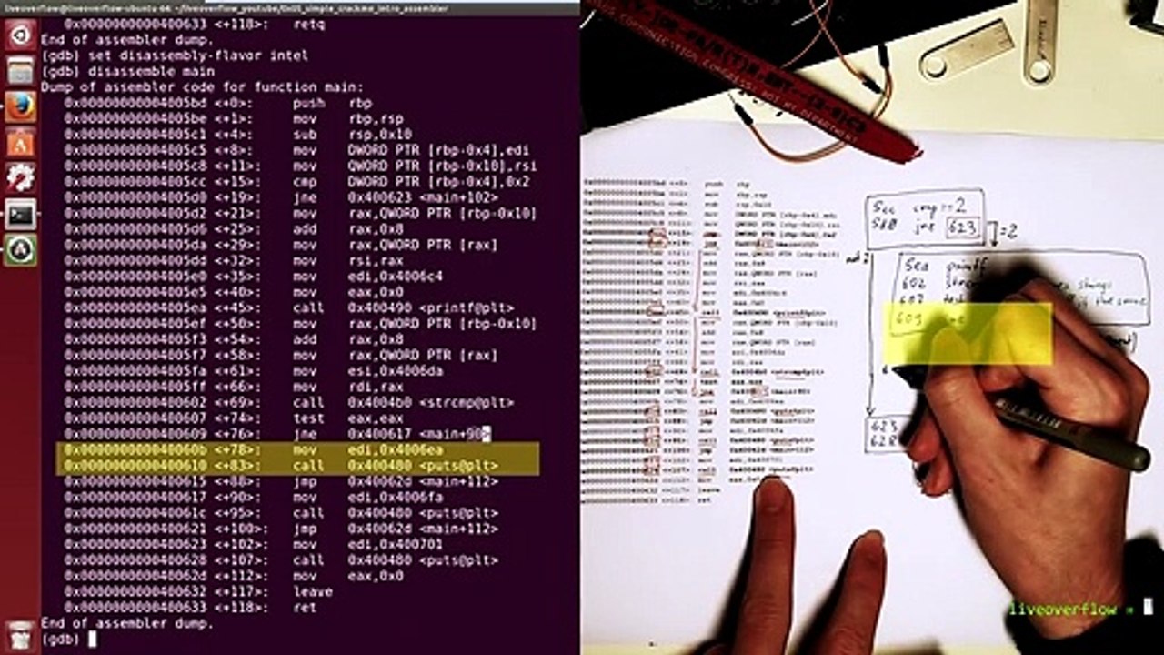 Reversing and Cracking first simple Program - bin 0x05 - LiveOverflow