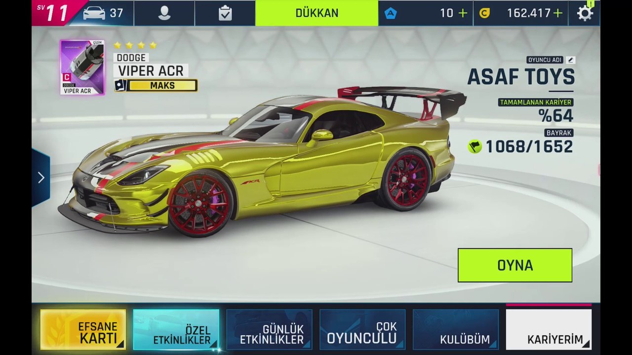 Asphalt 9 ABD Havadan İnme - Airborne stroke Maps Haritası