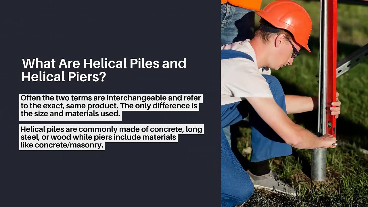 What Are Helical Piers? A Look at the Purpose of Them for Commercial & Residential Structures