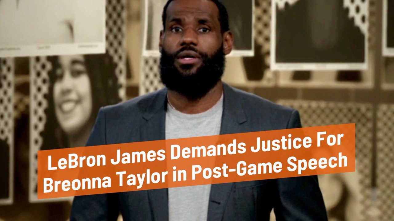 LeBron James Demands Justice