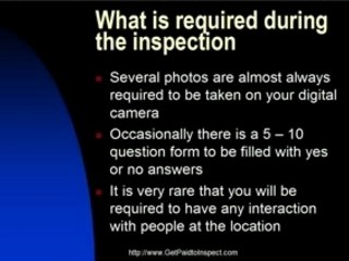 Mortgage and Foreclosure Property Inspectors Needed