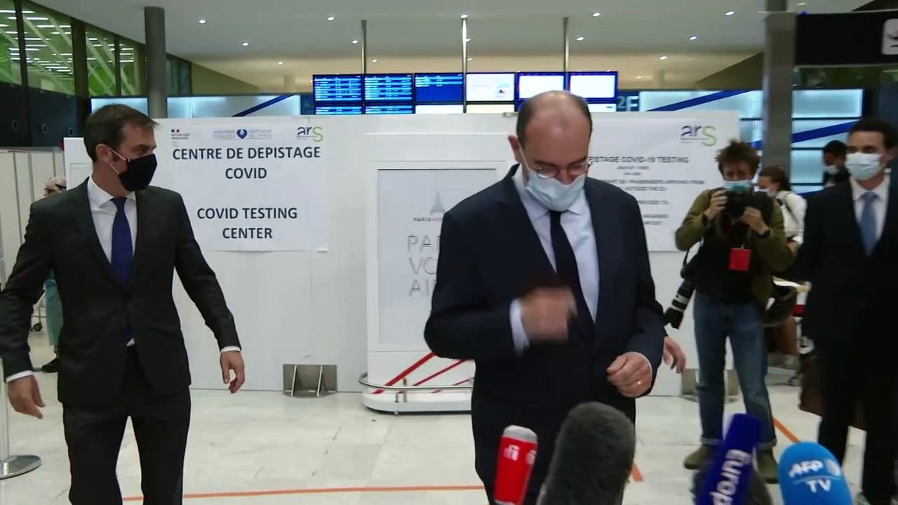 Testes nos aeroportos
