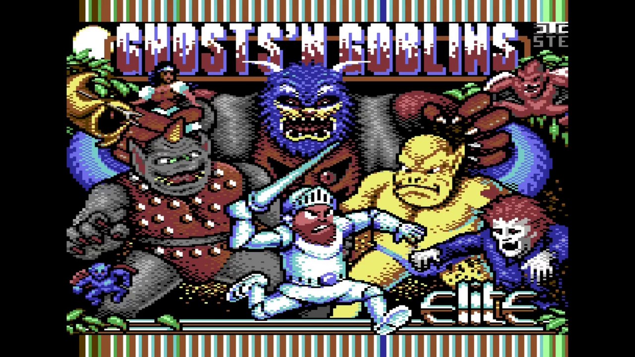[Longplay] Ghosts'n Goblins (2015 Arcade Remake) - Commodore 64 (1080p 50fs)