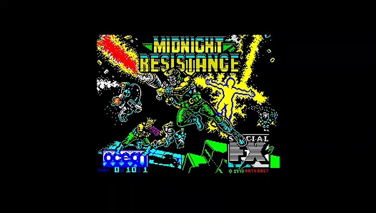 [Longplay] Midnight Resistance - ZX Spectrum (1080p 50fps)