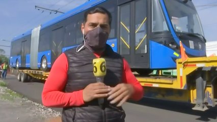Llega a CDMX el primer trolebús articulado