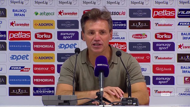 Fraport TAV Antalyaspor - Galatasaray maçının ardından - Tamer Tuna - ANTALYA