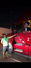 sukhbir badal truck