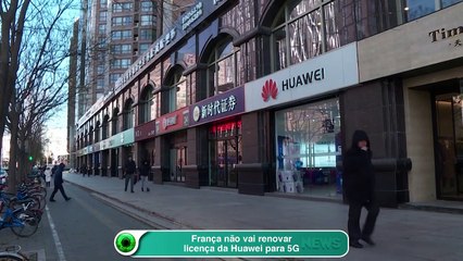 França não vai renovar licença da Huawei para 5G