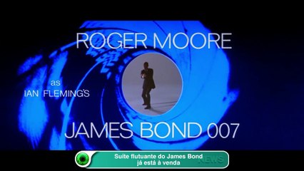 Suíte flutuante do James Bond já está à venda