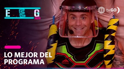 EEG 2020: Hugo García y Pancho Rodríguez divirtieron con graciosos sonidos de animales