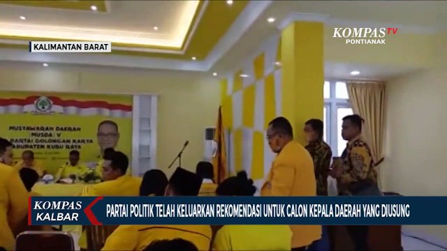 Parpol Mulai Keluarkan Rekomendasi Nama Calon Kepala Daerah di Pilkada