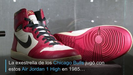 Zapatillas de Michael Jordan a subasta