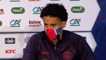 Finale - Marquinhos : ''On ne fera pas toujours le show''